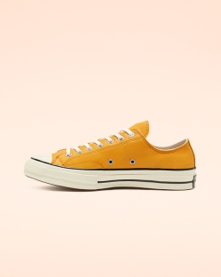 Zapatos Bajos Converse Seasonal Color Leather Chuck 70 Para Mujer - Naranjas/Flores/Doradas | Spain-